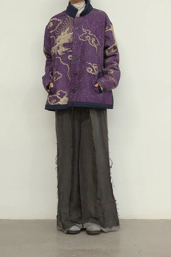 By Walid Woodtono Jacket 150141M SS21